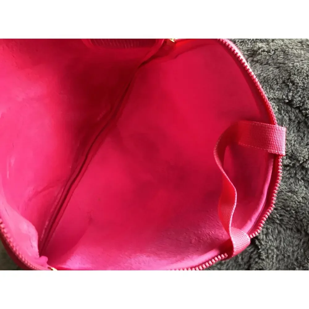 Lilly Pulitzer Dirty Shirley‎ Print Laptop Bag with Shoulder Strap Blue Pink